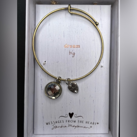 3 bracelets/ charms Sandra Magsamen - dream big - Picture 3 of 11